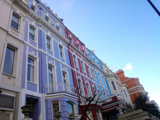 Cute houses near Portobello Road
